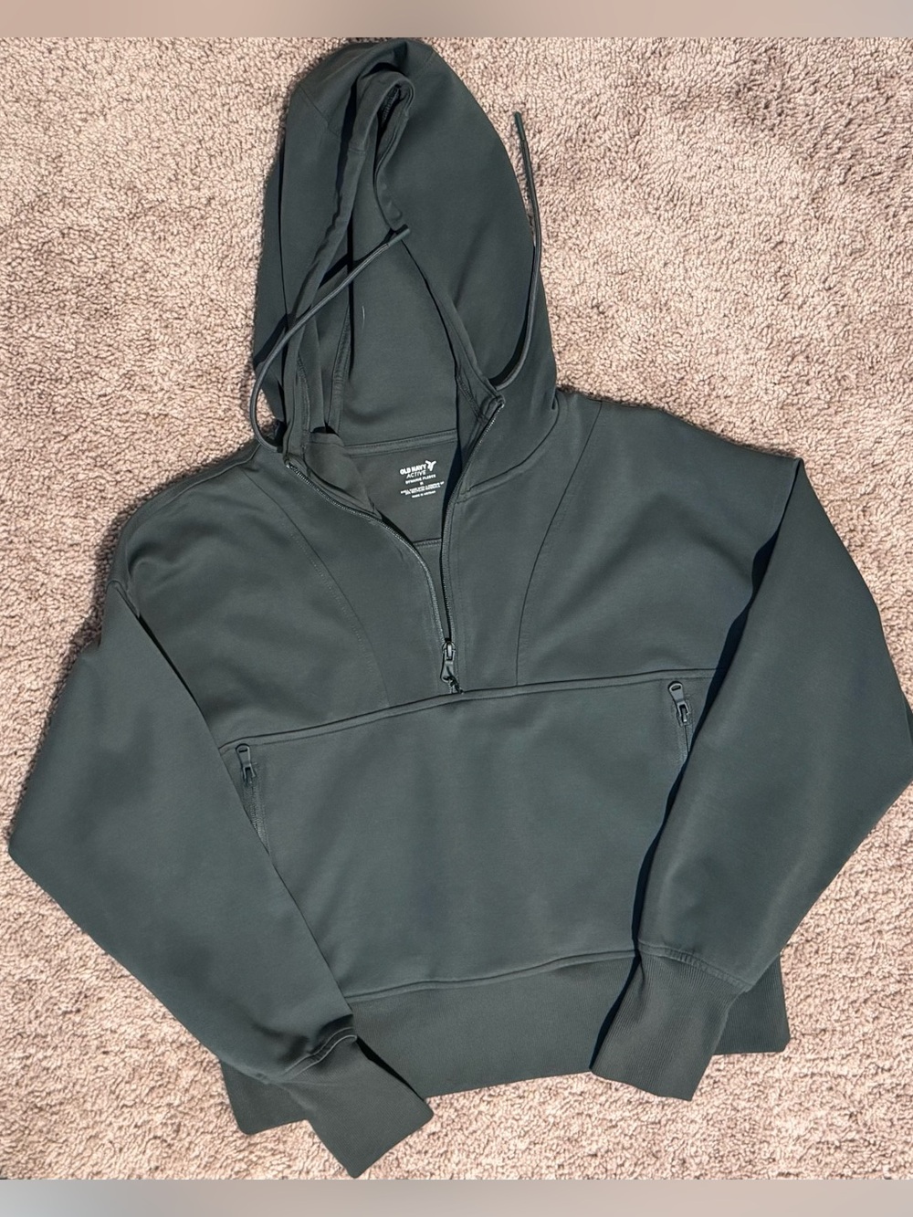 Women's Old Navy Active Crop Dynamic Fleece